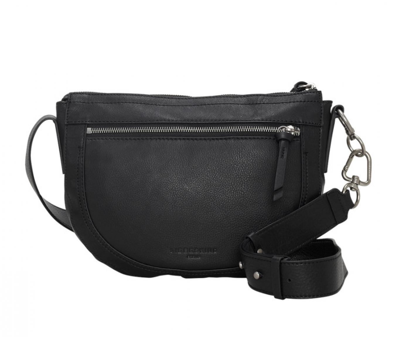 Liebeskind Umhängetasche Montoir Coca Milled black schwarz - Bags & more